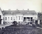 Kuva on otettu todennäköisesti 1920 luvulla pian rakennuksen valmistumisen jälkeen. Kuva Museokeskus Vapriikki.