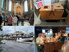 Vierailimme Turun terveydenhuollon museossa, jossa oli keskoslaatikko, jolla osaa kuljetettiin joulumerkkikoteihin. Ruokailimme Ravintolalaiva Svarte Rudolfissa ja joimme pullakahvit Forum Marinumin kupeessa olevassa Ravintola Göranissa.