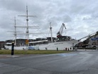 Suomen Joutsen. Toimi viimeiseksi Suomen laivaston koululaivana. Suomen valtio osti 1930 aluksen laivaston koululaivaksi 